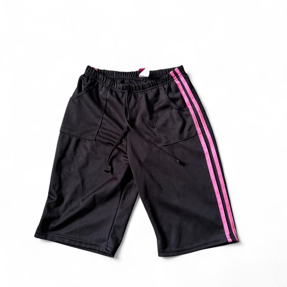 Unbranded Women's Black and Pink Shorts